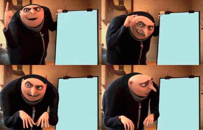 Gru's Plan meme about Rare Beauty