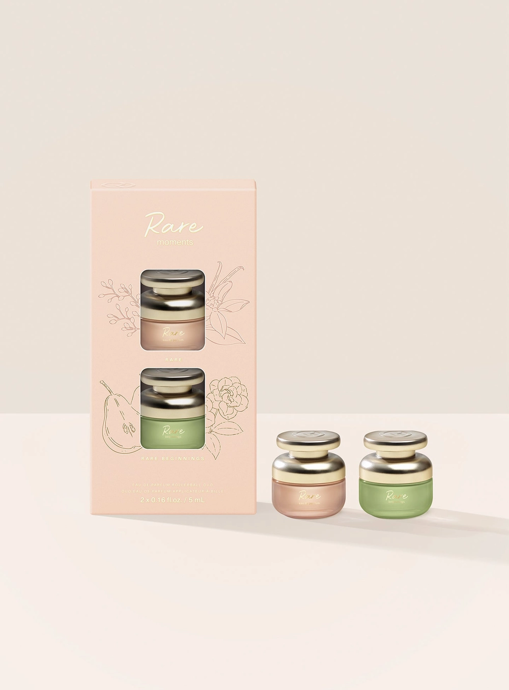 Rare Moments Eau de Parfum Rollerball Duo box